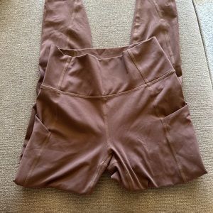 women’s XS, brown Fabletics leggings